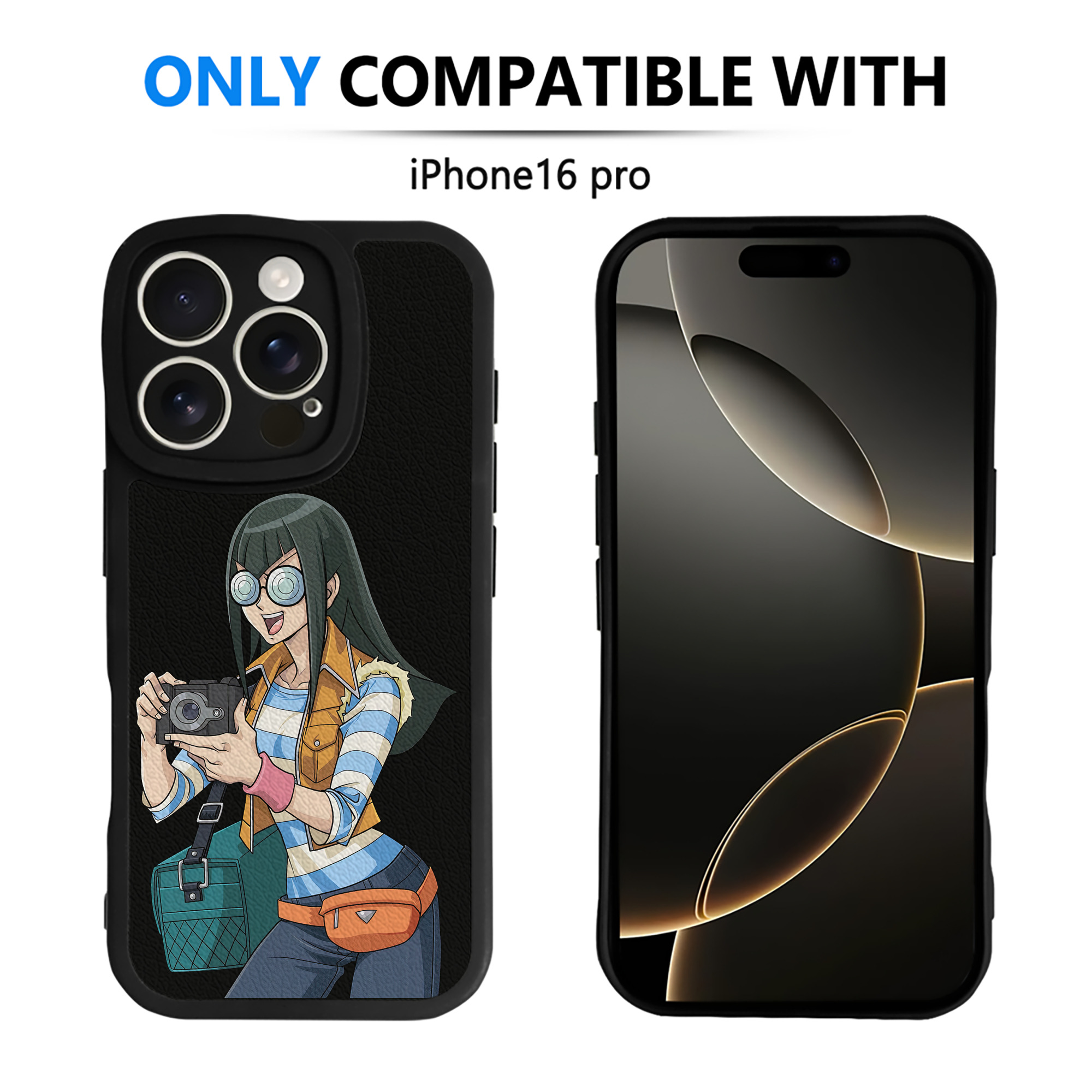 （画像用） 遊☆戯☆王 Yu-Gi-Oh! 【iPhone 16シリーズ対応】シリコンスマホケース（レザー調） 材質：シリコン